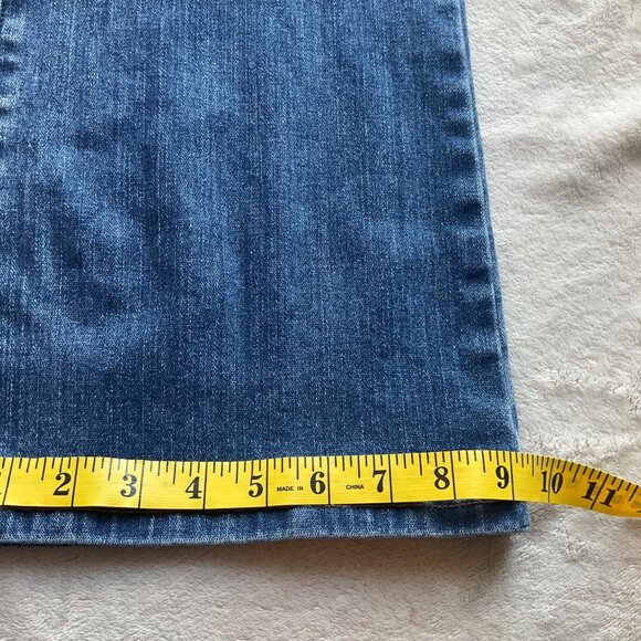 Vintage Y2K PL-11 By GLY Womens 13 Denim Jeans Studed Mid Low-Rise Made in USA - Picture 9 of 10